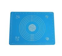 Tappetino per Pasticceria in Silicone Antiscivolo Tappetino da forno in silicone, tappetino antiaderente for pasticceria, impastatrice, utensile da cucina(Blue)