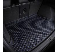Tappetino per Pelle Bagagliaio Auto per Benz GL 2013-2026（Nets on Both Sides of The Trunk）, Antiscivolo/graffio Copri Baule Auto, Vasca Baule Protezione Interni,Black-Blue