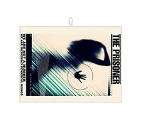 Tappetino per piatti retrò con illustrazione, poster, lettere ispiratrici, design in pietra, tappetino per asciugatura per bancone da cucina, tappetino resistente al calore, grande 18 x 24 pollici