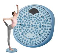 Tappetino per piedi a punto di pressione - cuscino per piede rotondo, tappetino da yoga 2 in 1, tappetino da roccia con magneti | torsione anti-stress per la terapia dei piedi, tappetino fitness per