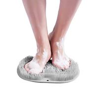 Tappetino per Piedi Scrubber - Spazzola per Il Piede con Ventose in Silicone Antiscivolo,Facile da Pulire,Ideale per Ridurre il Dolore e Migliorare La Circolazione Sanguigna Del Piede