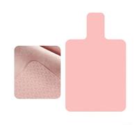 Tappetino per pilates Reformer ottimizzato per il controllo del movimento utilizzando un pelo in pelle scamosciata artificiale e interfaccia in silicone (rosa)