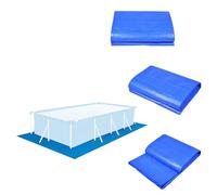 Tappetino Per Piscina Fuori Terra 2.5x3.4 m - Tappetini Per Piscina Fuori Terra Panno Impermeabile Rettangolare Protezione Pavimento Pieghevole, Resistente A Cloro E UV | Giardino, Terrazzo, Camping