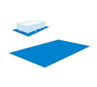 Tappetino Per Piscina Fuori Terra 3x5m - Tappetini Per Piscina Fuori Terra Panno Impermeabile Rettangolare Protezione Pavimento Pieghevole, Resistente A Cloro E UV | Giardino, Terrazzo, Camping