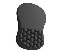 Tappetino per poggiapolsi - Tappetino antiscivolo in schiuma viscoelastica per mouse, supporto ergonomico per polso | con design di massaggio per giochi, lavoro, studio, scuola, cubicolo,
