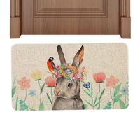 Tappetino per porte - tappetino da cucina | Albero della porta d'ingresso all'interno | Pasqua benvenuto zerbino | Assorbimento di acqua di sorgimento non slittatore decorazione per la casa, tappetini