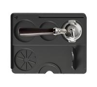 Tappetino per Pressa,Stazione in Silicone per Tamping del Caffè - Base Compatta Polvere per Bancone Bar Locale Cucina Postazione Lavoro Professionale