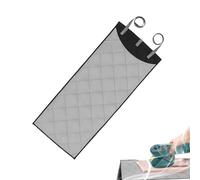 Tappetino per pressa verticale per lavagne a vapore, tappetino termico compatto, foglio da viaggio in cotone, protezione termica portatile, preparazione abbigliamento | Per viaggi, piccole aree