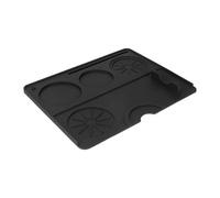Tappetino per pressare il caffè, facile da riporre e pulire, tappetino in silicone con texture presente per tutti gli appassionati di tamponamento in silicone