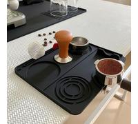 Tappetino per pressare l'espresso in silicone morbido per il bancone