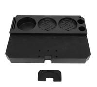 Tappetino per pressino da caffè, tappetino multifunzionale per stazione di pressatura con base antiscivolo per portafiltro da 51 mm, 53 mm e 58 mm, organizzatore rimovibile in sili