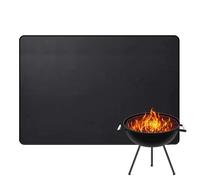 Tappetino per resistente al fuoco, protezione per pavimenti della stufa a legna, antiscivolo, tappetino protettivo resistente al fuoco per ponti, , patio, garage, campeggio, giardino