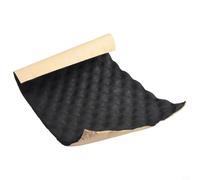 Tappetino per riduzione del rumore dell'auto, 2 cm, per il ruggito del | Materiale di smorzamento acustico nero, proprietà di isolamento termico, ideale per pannelli interni e pavimenti (50 x 30 cm)