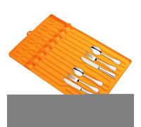 Tappetino Per Ripiano Laterale | Grande Spesso Resistente al Calore Antiscivolo per Grill,Per Cucina All Aperto Griglia Barbecue | Per Organizzatore Esterno Raschietto Pennello Bottiglia Olio