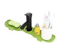 Tappetino per rubinetto da cucina | protezione separabile per rubinetto in silicone per - pulizia senza sforzo della cucina, paraschizzi lavabile in lavastoviglie, vassoio di raccolta