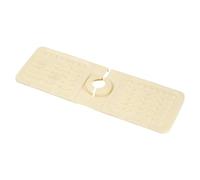 Tappetino per rubinetto da cucina, tappetino drenante per lavello | Tappetino in silicone per rubinetto | Protezione antispruzzi per rubinetto | Tappetino per rubinetto con foro rotondo per accessori