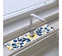 Tappetino per rubinetto da lavello da cucina - Sinkmat tappetino assorbente, ad asciugatura rapida, paraspruzzi per cucina e bagno - Tappetino antiscivolo assorbente ad asciugatura rapida dietro il