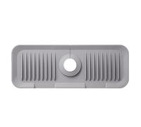 Tappetino per rubinetto del lavello, paraspruzzi, tappetino per rubinetto per lavello della cucina,Tappetino per lavandino in silicone per | Maniglia raccoglispruzzi Vassoio raccogligocce Ta