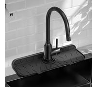 Tappetino per rubinetto in silicone da 38,1 cm, design aggiornato, qualità premium e multifunzionale, ideale per lavelli da cucina e bagno