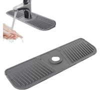 Tappetino per Rubinetto in Silicone,Vassoio Raccogli Gocce per Rubinetto Del Lav