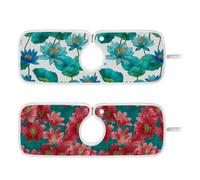 tappetino per rubinetto inclinato per lavello da cucina assorbente tappetino appendibile per lavandino del bagno Contatore e bagno 59,9 cm