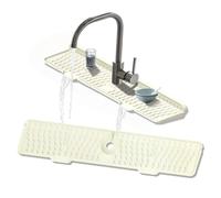 Tappetino per rubinetto per lavello da cucina, in silicone, paraspruzzi | Rubinetto pieghevole per scarico del controsoffitto del controsoffitto dietro il rubinetto, accessori per cucina e bagno