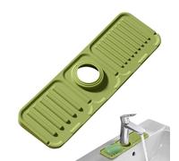 Tappetino per rubinetto per lavello da cucina, tappetino antiscivolo per scarico rubinetto, antiscivolo, per lavello della cucina, protezione dagli spruzzi d'acqua, in silicone