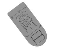 Tappetino Per Ruota Addominale,Superficie Per Allenamento Antiscivolo Spessa Riutilizzabile Lunga - Tappetino Per Esercizi Addominali Yoga E Ginocchia - Per Yoga Allenamenti Stretching Fitness