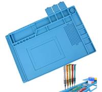 Tappetino per saldatura, tappetino da lavoro in silicone - Tappetino per riparazioni in silicone grande,Tappetino per saldatura portatile per riparazione orologi in silicone per laptop, smartphone, fo