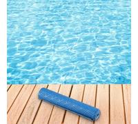 Tappetino per scaletta per piscina con imbottitura antiscivolo e protettiva per gradini della piscina, previene scivolamenti e protegge la scala dai danni in PVC (90 x 23 cm)