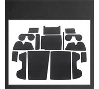 Tappetino Per Scanalatura Della Porta In Microfibra Cuscino Per Fessura Di Stoccaggio Del Cancello Sottobicchiere Adesivo Antipolvere Per BZ4X Inserto portabicchieri(Nero)