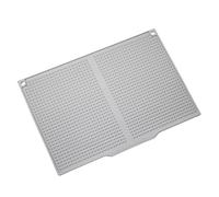 Tappetino per scolapiatti in silicone con design unico, 45 x 30 cm, tappetino per scolapiatti da cucina, adatto per drenare efficacemente l'acqua, tappetini in silicone antiscivolo