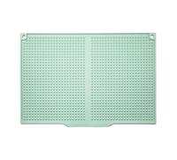 Tappetino per scolapiatti in silicone con design unico, 45 x 30 cm, tappetino per scolapiatti da cucina, adatto per drenare efficacemente l'acqua, tappetini in silicone antiscivolo