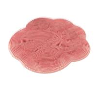 Tappetino Per Scrubber Con Piede Doccia - Pad Di Scrubber Con Piede Doccia | Tappetino Da Bagno In Silicone | Remover Per La Pelle Morta Ed Esfoliante Scrub | Design Della Ventosa Non Slip | Pulizia D