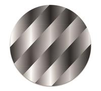 Tappetino per Sedia ø100 cm Rotondo per Ufficio a Casa Antiscivolo Protezione di Pavimenti Resistente ai Danni PVC Vinile Facile da Pulire Impermeabile - Cestino di metallo