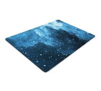 Tappetino per Sedia 100x70 cm PVC Vinile Antiscivolo Resistente ai Danni Impermeabile Protezione di Pavimenti Rettangolare per Ufficio a Casa Facile da Pulire - Il cielo di notte.