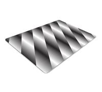 Tappetino per Sedia 140x100 cm Rettangolare per Ufficio a Casa Antiscivolo Protezione di Pavimenti Resistente ai Danni PVC Vinile Facile da Pulire Impermeabile - Cestino di metallo