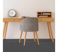 Tappetino per Sedia 145 x 185 cm Resistente Ai Graffi Tappetino per Sedia da Ufficio Protezioni Multiuso per Parquet e Pavimenti Duri Piastrelle, Grigio Scuro