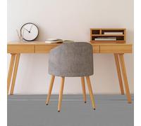 Tappetino per Sedia 55 x 110 cm Resistente Ai Graffi Tappetino per Sedia da Ufficio Protezioni Multiuso per Parquet e Pavimenti Duri Piastrelle, Grigio Chiaro