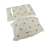 Tappetino per sedia da pranzo per bambini, cuscino per seggiolone antiscivolo, tappetino per sedia per bambini, orsetto, un pezzo