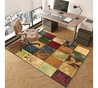 Tappetino per sedia da ufficio 160 x 180 cm tappeto per sedia ufficio gaming per pavimenti duri, per sedie da scrivania, per pavimenti in laminato protettore del pavimento tappeto salvapavimento