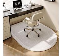 Tappetino per Sedia da Ufficio Non Slip per Pavimenti in Legno Tappeto di Protezione del Pavimento Tappetino (80 x 120 cm) - Pad della Sedia Durevole per Home Office e utilizzo del Computer FANDIAO