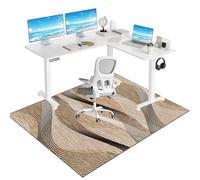 Tappetino per sedia da ufficio per moquette - 60x100 cm Presidente da gioco Protettore a pavimento Matro per sedie a rotelle Bassa/media protezione tappeto tappeto Easy Glide scrivania tappetino