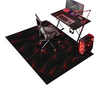 Tappetino per Sedia da Ufficio, Tappetino Protettivo per Sedia da Ufficio, Tappetino Per Sedia da Scrivania, 90 x 120 cm Tappeto per Sedia Gaming Con Ruote Antiscivolo, Adatto Per Pavimenti In Legno