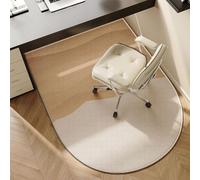 Tappetino per sedia insonorizzato, antiscivolo, per ufficio e giochi, protezione per il pavimento, per tappeti a pelo basso, soluzione per sedia girevole sotto la scrivania