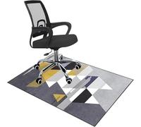 Tappetino per sedie per pavimenti in legno duro, Tappetino rettangolare for sedia da ufficio, scrivania da gioco, computer, multicolore, diverse misure(D,140 x 180 cm)