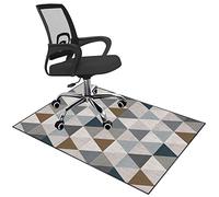 Tappetino per sedie per pavimenti in legno duro, Tappetino rettangolare for sedia da ufficio, scrivania da gioco, computer, multicolore, diverse misure(I,80 x 120 cm)
