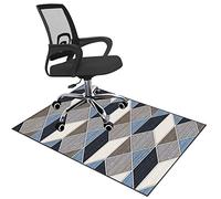 Tappetino per sedie per pavimenti in legno duro, Tappetino rettangolare for sedia da ufficio, scrivania da gioco, computer, multicolore, diverse misure(G,100 x 120 cm)