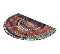 Tappetino per Semicircolare Multicolore Antiscivolo Tappetino di per benvenuto