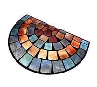 Tappetino per Semicircolare Multicolore Antiscivolo Tappetino di per benvenuto